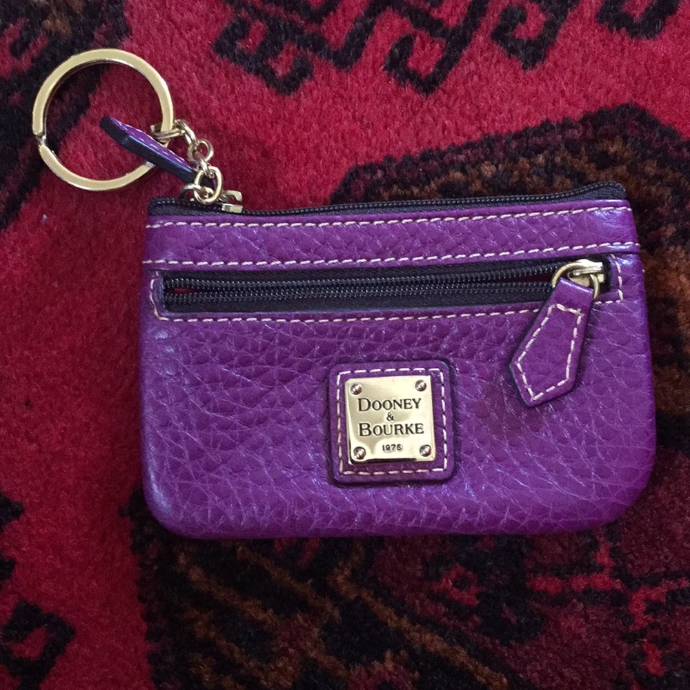 Purple key holder